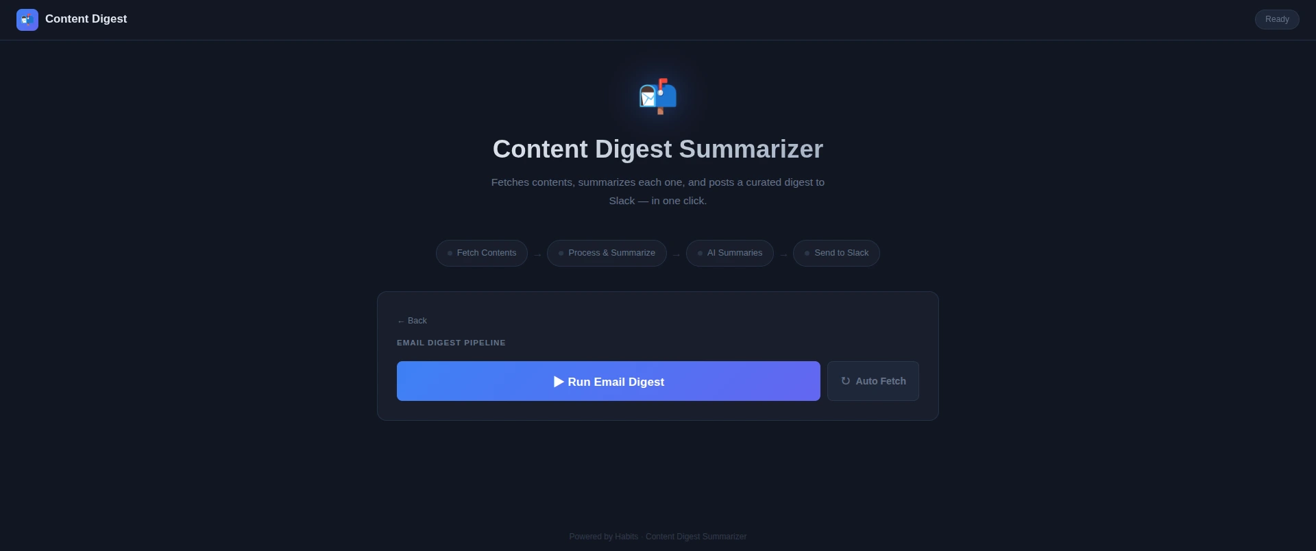 Email Digest Summarizer