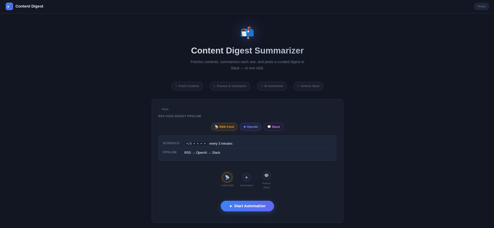 RSS Digest Summarizer